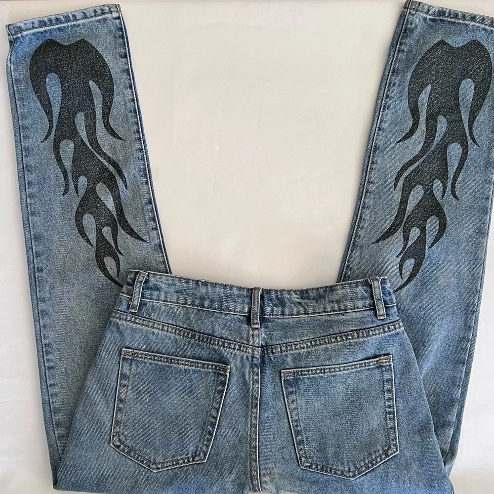 Adika High Rise Flame Jeans size M / 28” - Picture 4 of 12